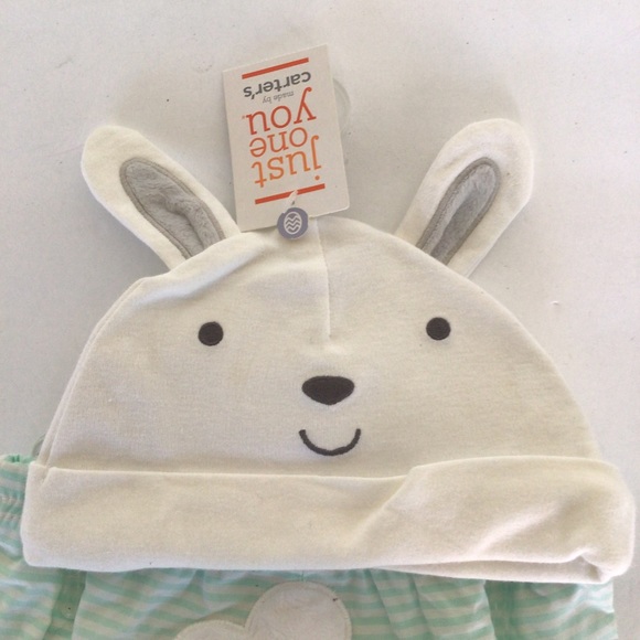 CARTERS EASTER BUNNY SET 3-6 MONTHS NWT - Picture 2 of 5